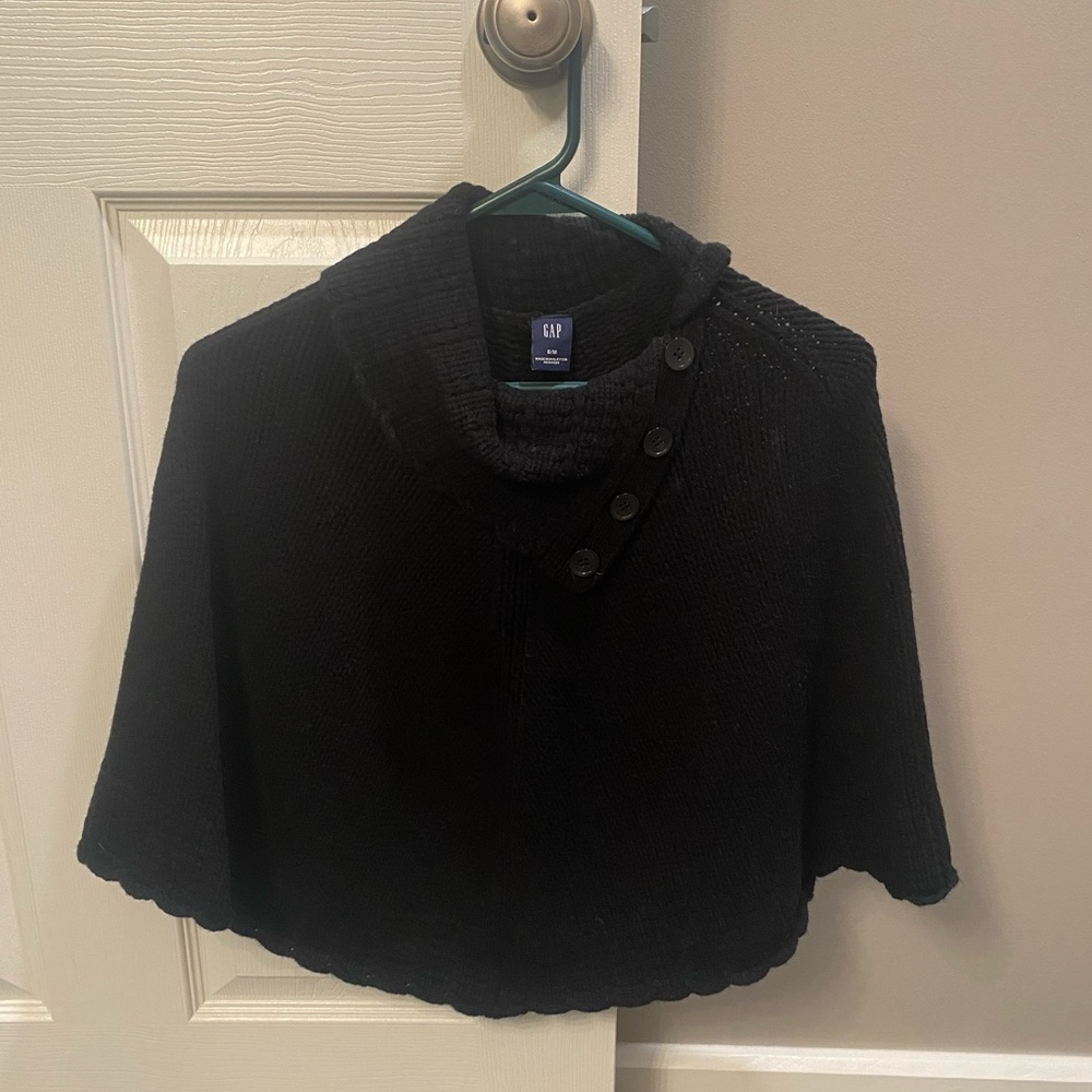 Women’s short waisted poncho